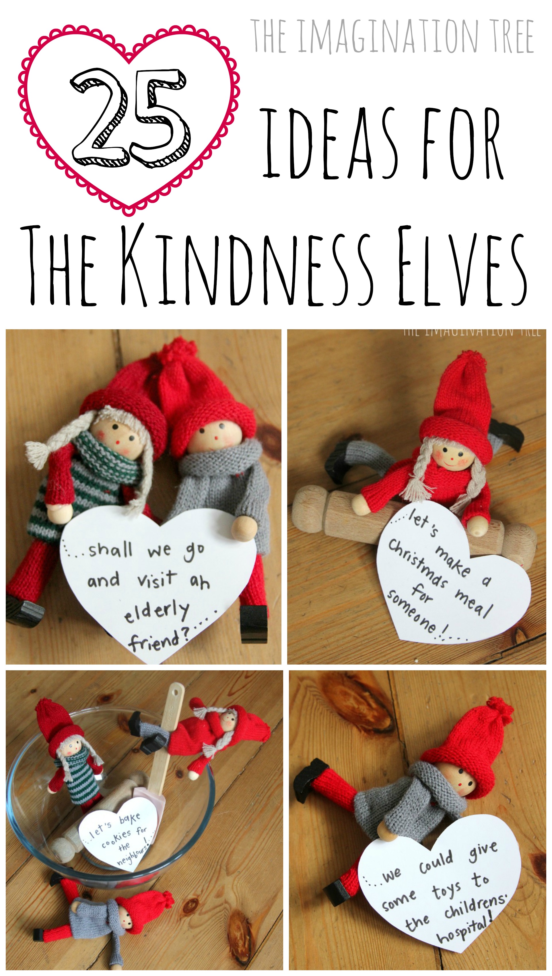 25 Ideas for the Kindness Elves - The Imagination Tree