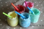 Homemade Edible Finger Paint Recipe