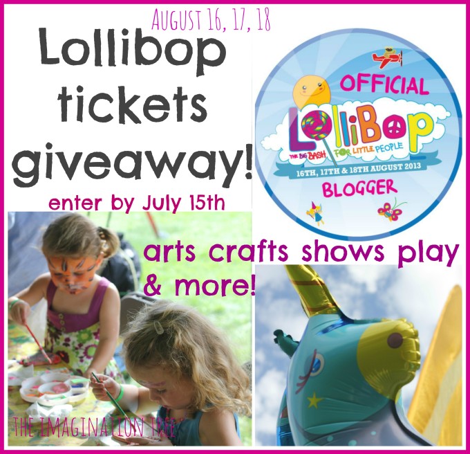 Win tickets to the 2013 Lollibop Festival