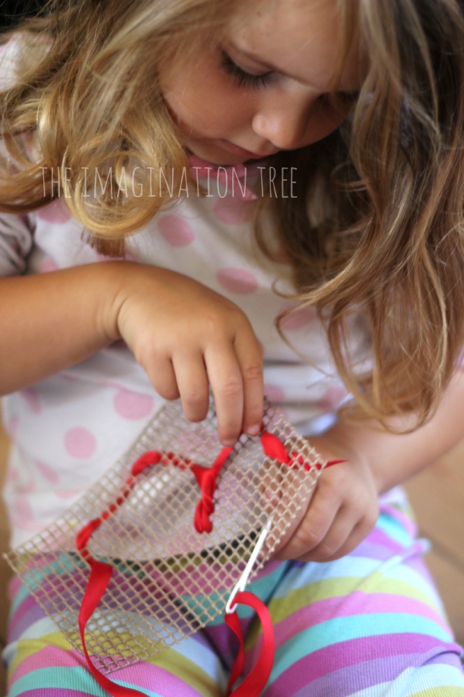 Sewing with ribbons