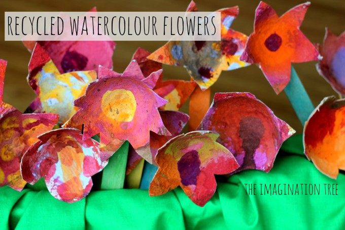 recycled-watercolour-flower-craft-680x453
