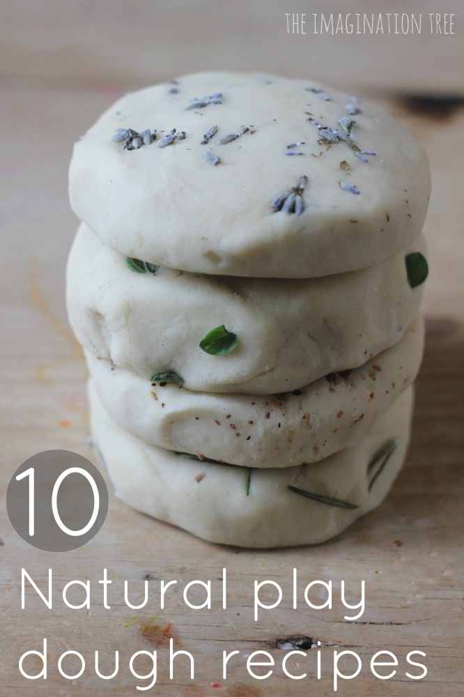 10 Natural Play Dough Recipes