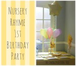 Nursery Rhyme Party for Baby’s 1st Birthday