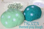 Frozen Themed Play Dough Activity