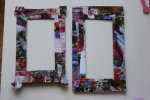 Magazine Collage Picture Frames