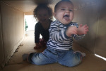 Baby Play: Cardboard Box Play Tunnel