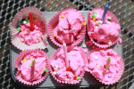 Pinkalicious: Pink Cloud Dough Cup Cakes!