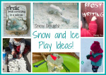 Snow and Ice Play Ideas for Kids! [It’s Playtime!]