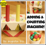Addition and Counting Machine Maths Activity!