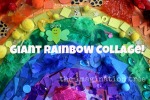 Giant Rainbow Collage