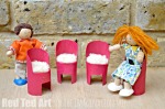 DIY Doll’s House Chairs