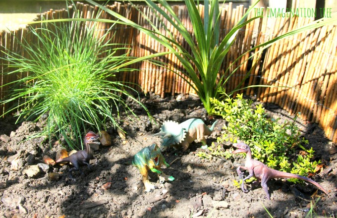 dinosaur garden small world