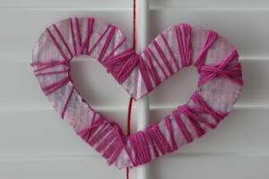 yarn hearts