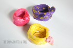 Clay snake coil pots