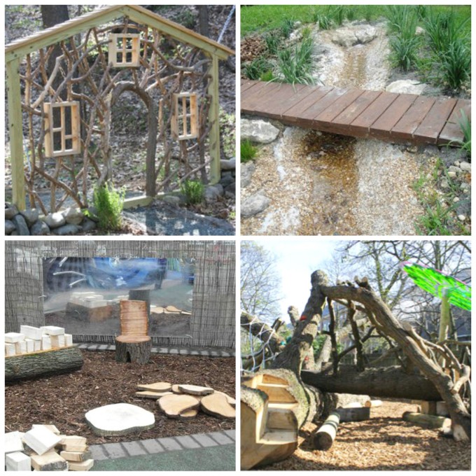 Beautiful outdoor play spaces!