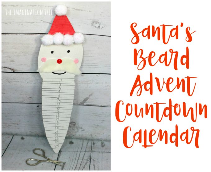 Santa's Beard Advent Countdown Calendar