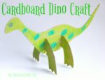 Cardboard Dinosaur Craft for Kids!