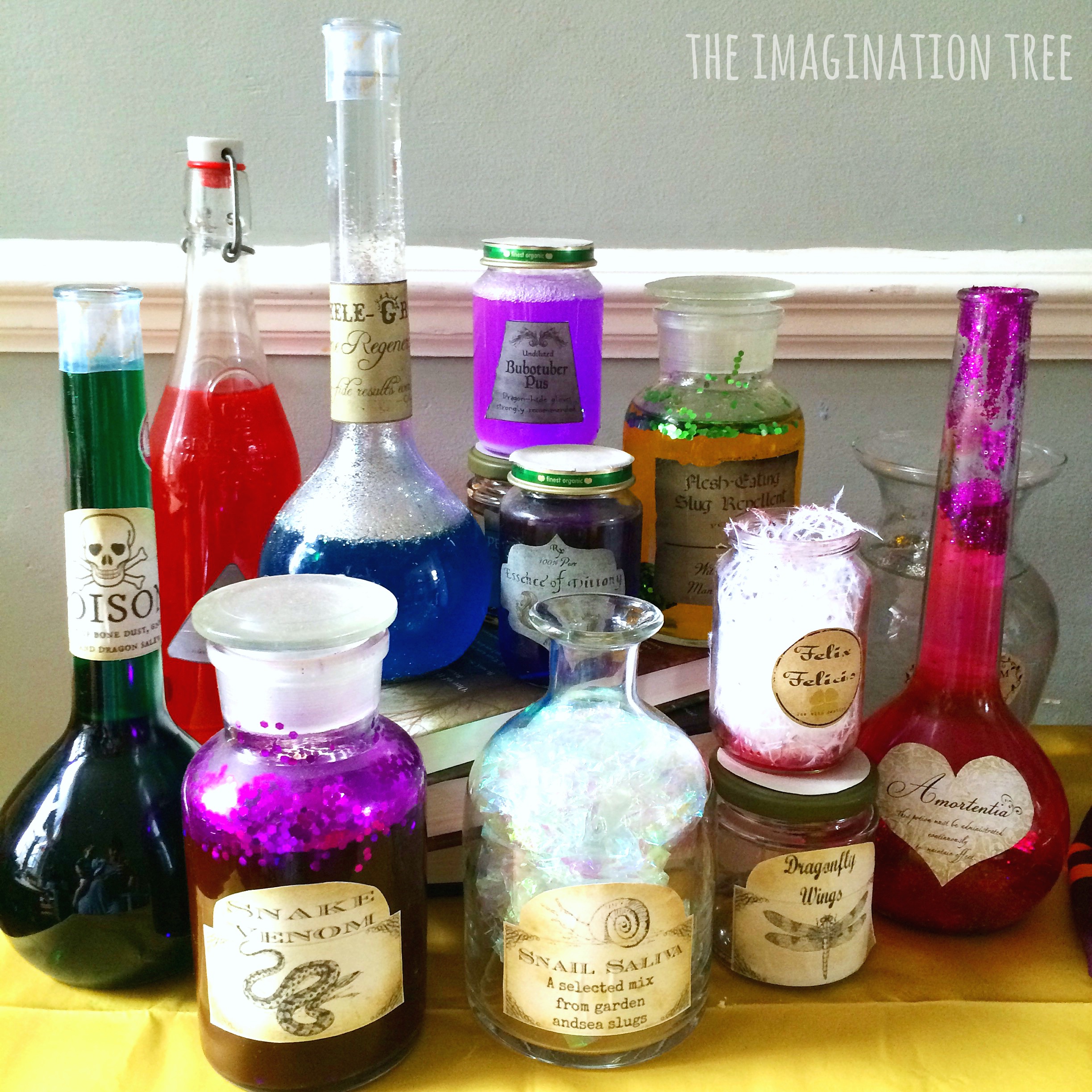 Harry Potter Party: Polyjuice Potion (and Michigan Leaves!) - Enjoying the  Small Things
