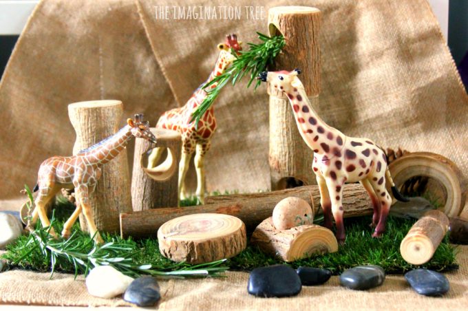Natural Animal Small World Play - The Imagination Tree