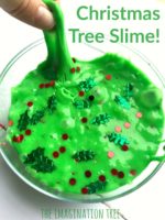 Christmas Tree Slime Recipe!