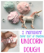 2 Ingredient Unicorn Dough