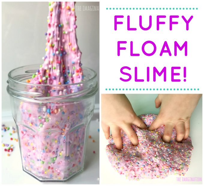 How to make fluffy floam slime recipe