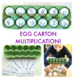 Egg Carton Multiplication Game