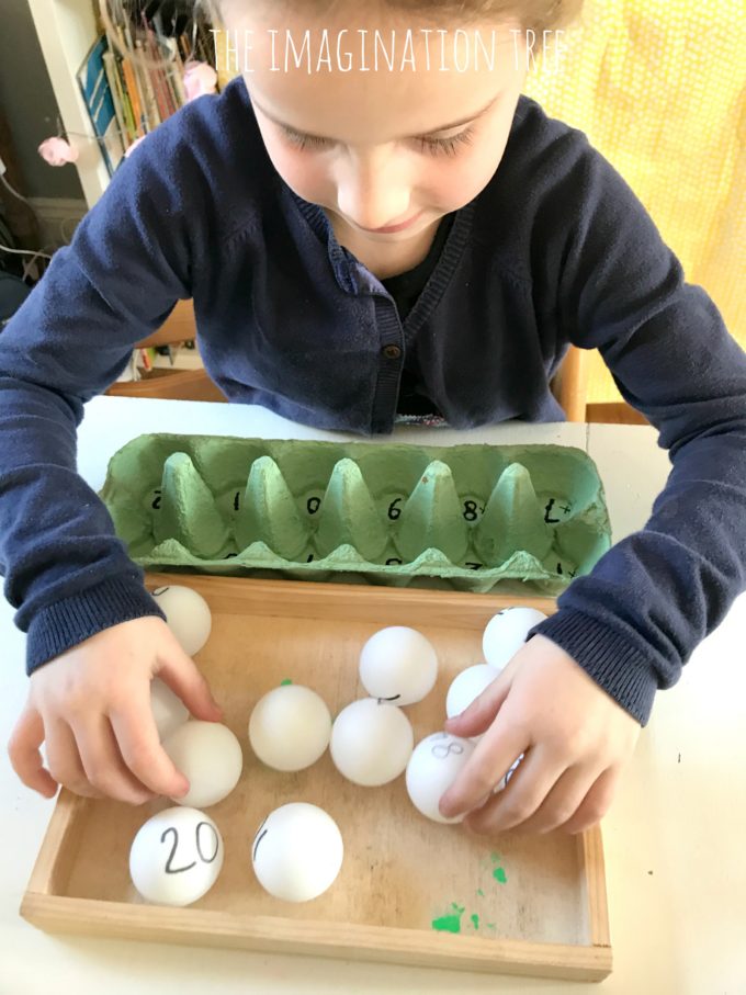 egg carton multiplication game
