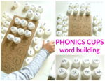 Phonics Cups Literacy Game