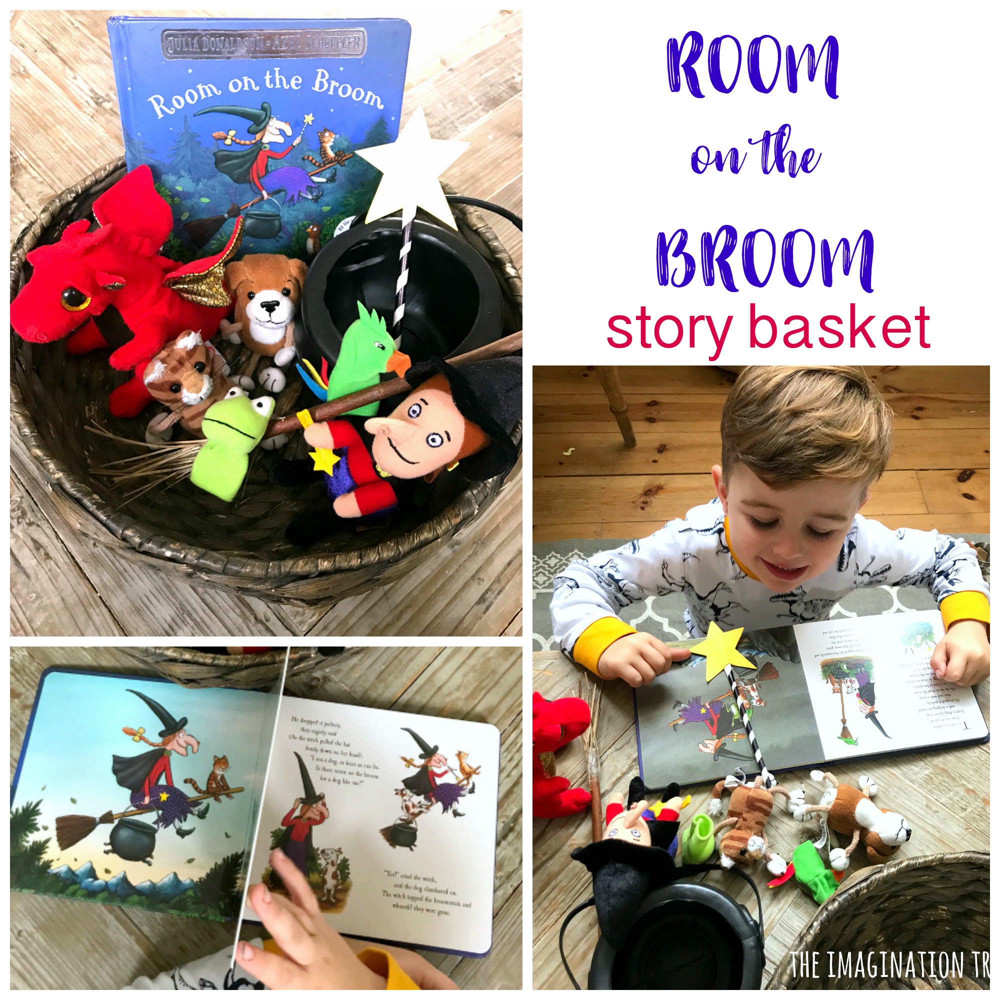Room on the Broom Story Basket - The Imagination Tree