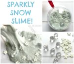 Sparkly Snow Slime Recipe!